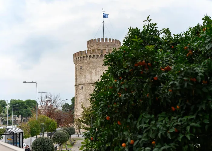 Cosy And Deluxe White Tower 1 Bedroom Flat * Salonic
